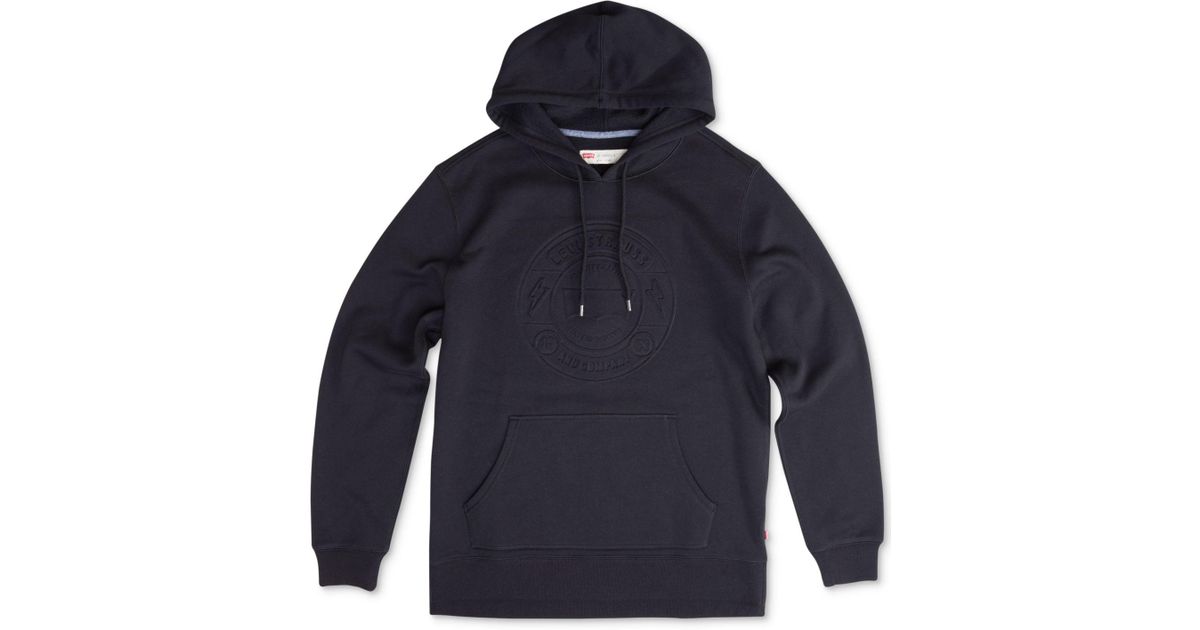 levis black hoodie mens