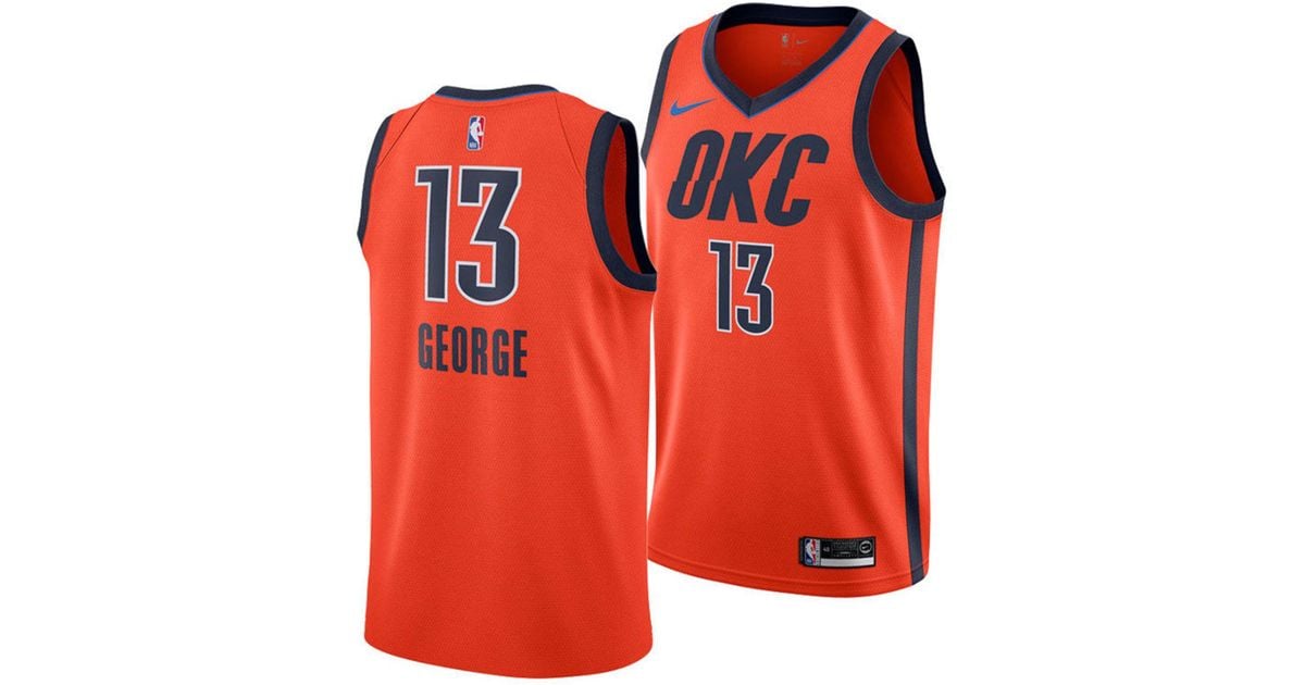 paul george jersey orange