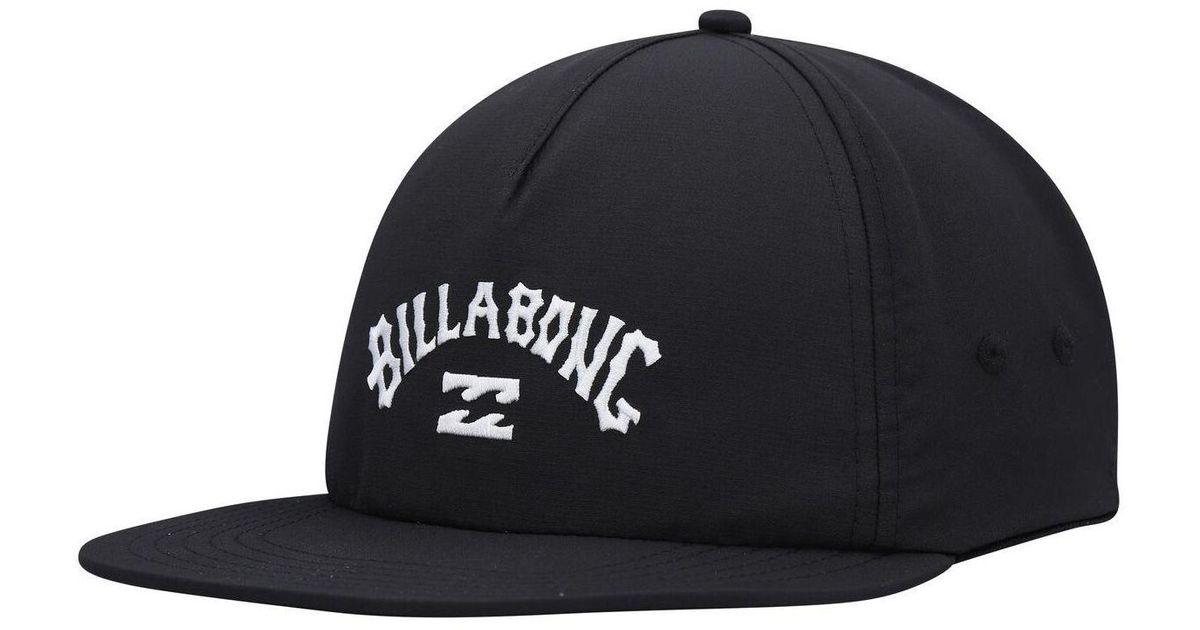 Billabong Black Arch Team Adjustable Hat for Men Lyst