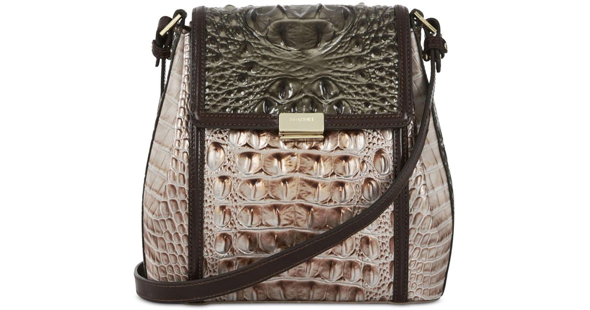 Brahmin Small Margo Leather Crossbody Lyst
