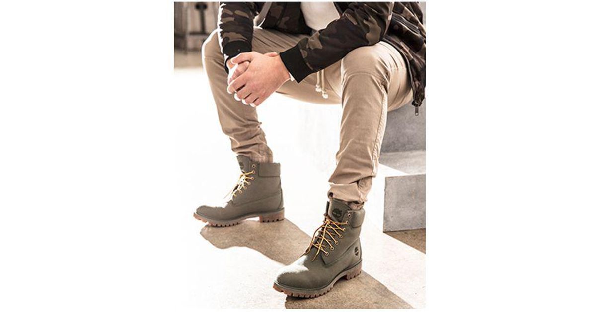 timberland premium fabric boots