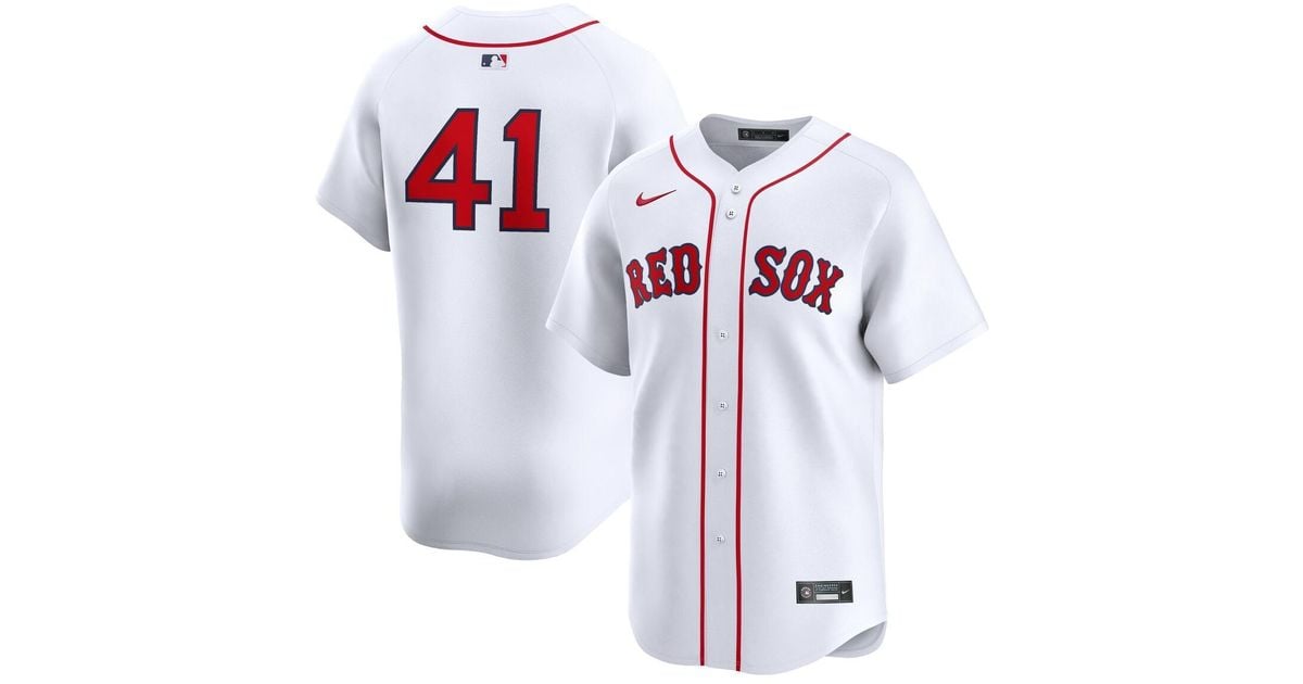 Nike Chris Sale Boston Red Sox Home Limited Player Jersey in White for Men Lyst