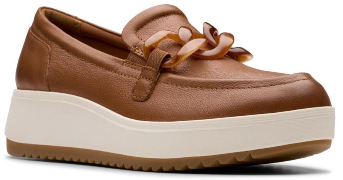 Clarks Collection Zylah May Closed Toe Shoes in Brown | Lyst