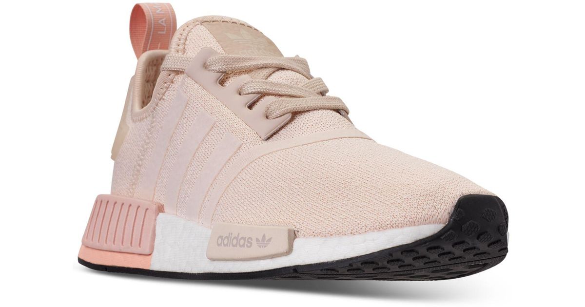 adidas Nmd R1 Casual Sneakers From Finish Line in Pink | Lyst