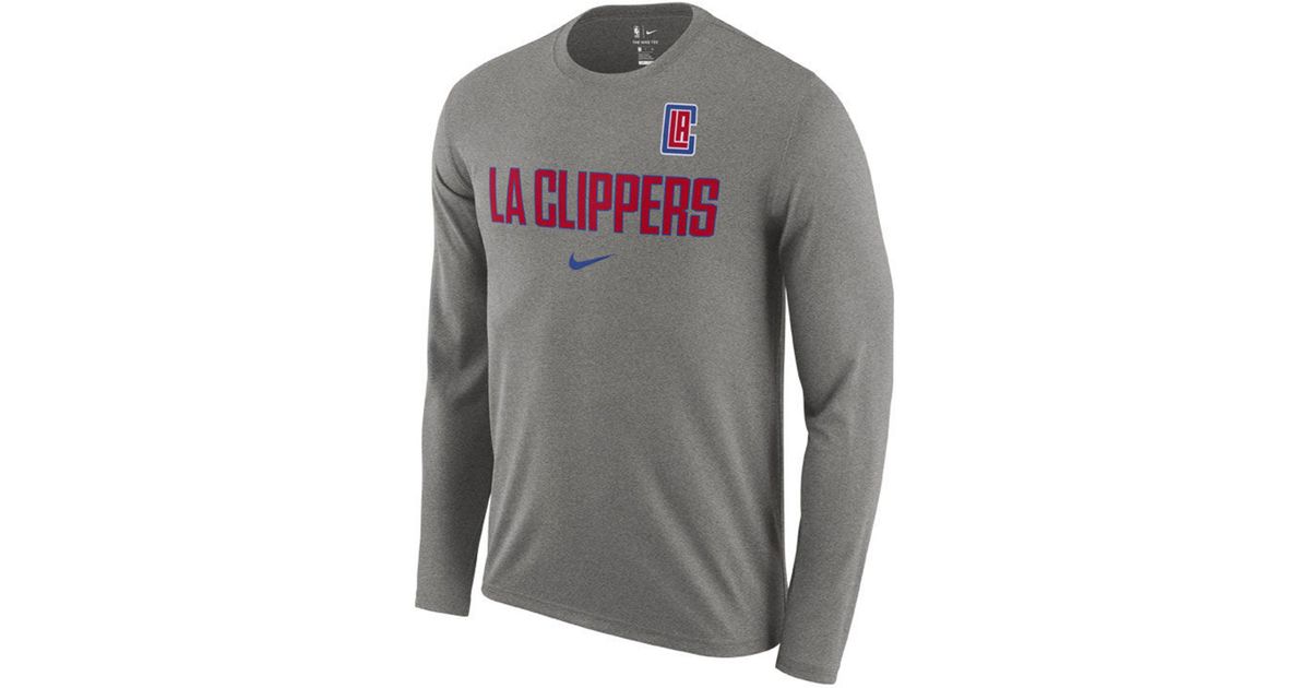 la clippers long sleeve shirt