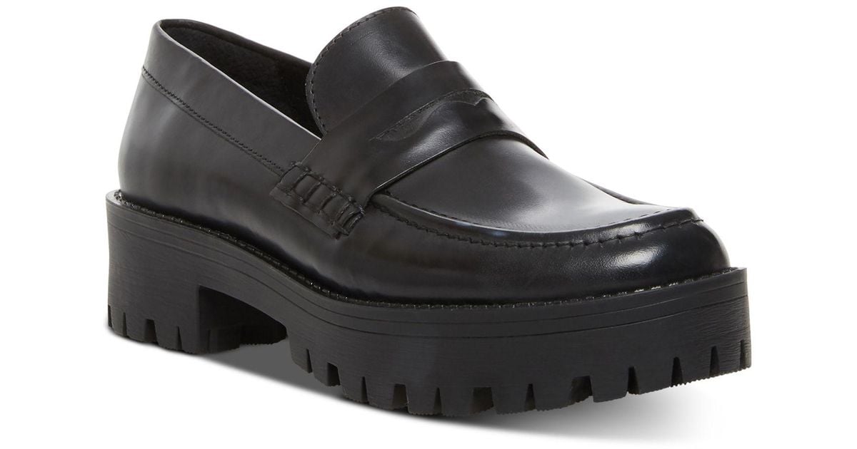 steve madden crew penny loafer