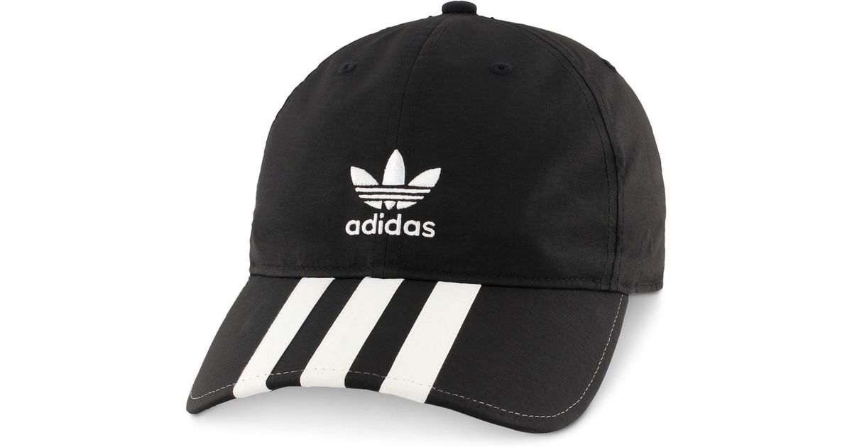 adidas 3 stripe hat
