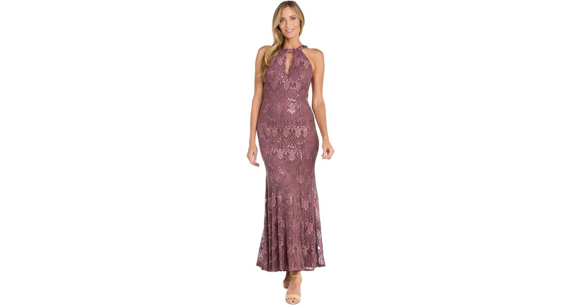 chinese dress ladies Nightway 22023 Long Halter Formal Evening Dress – The Dress Outlet main image 0