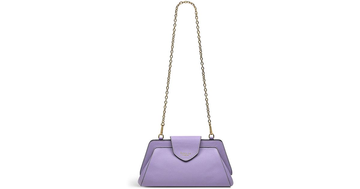 Radley Sundown Avenue Small Flapover Clutch Bag in Purple Lyst