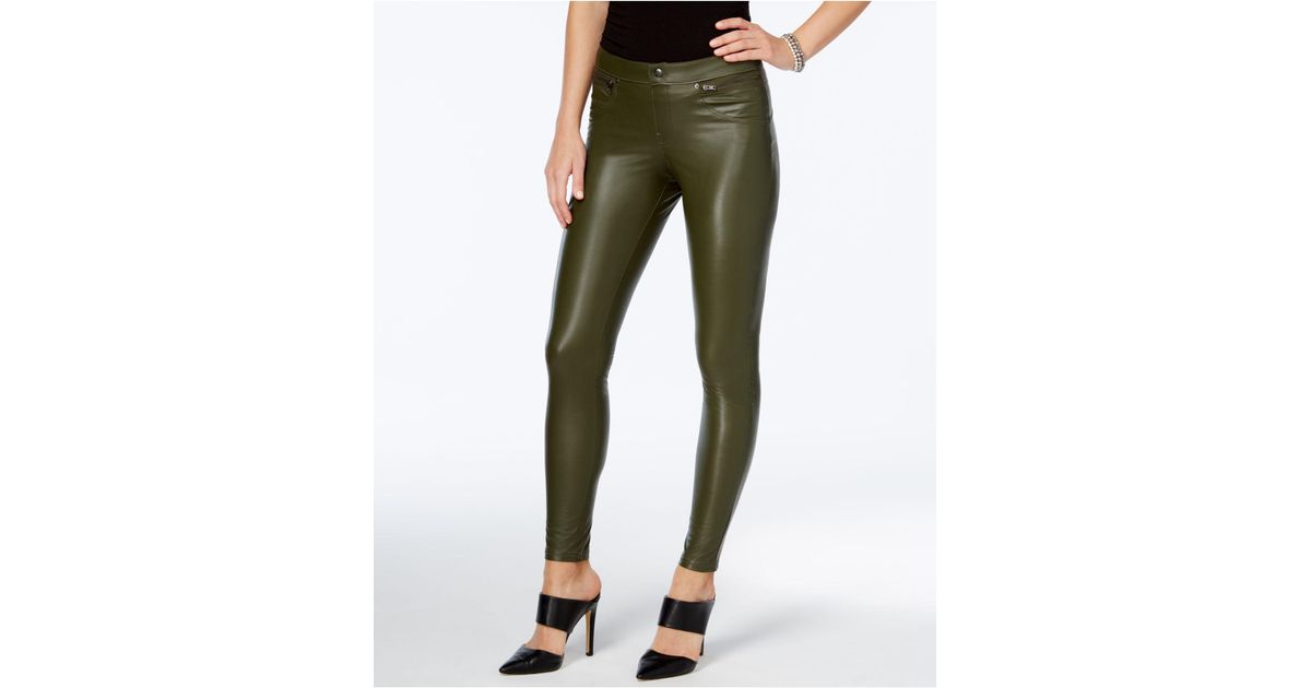 Hue Women's Faux-leather Leggings in 