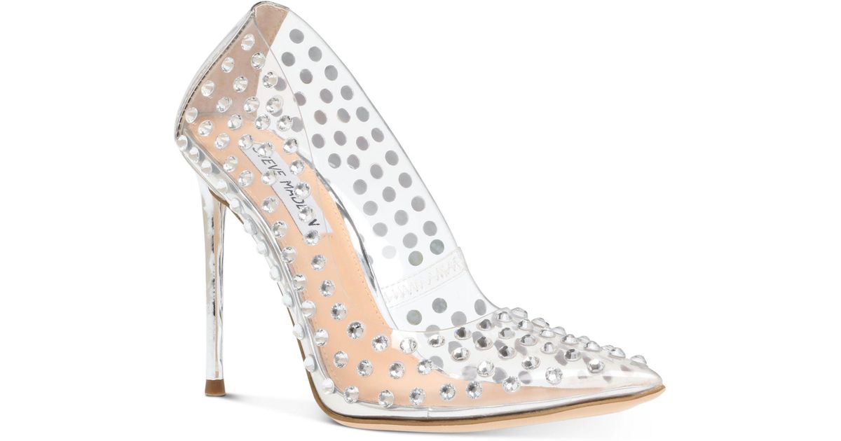 steve madden rhinestone pumps