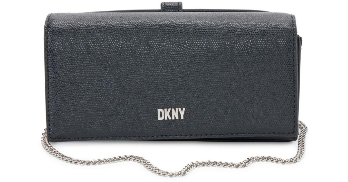 DKNY Twiggy Crossbody in Black/Silver (Black) | Lyst