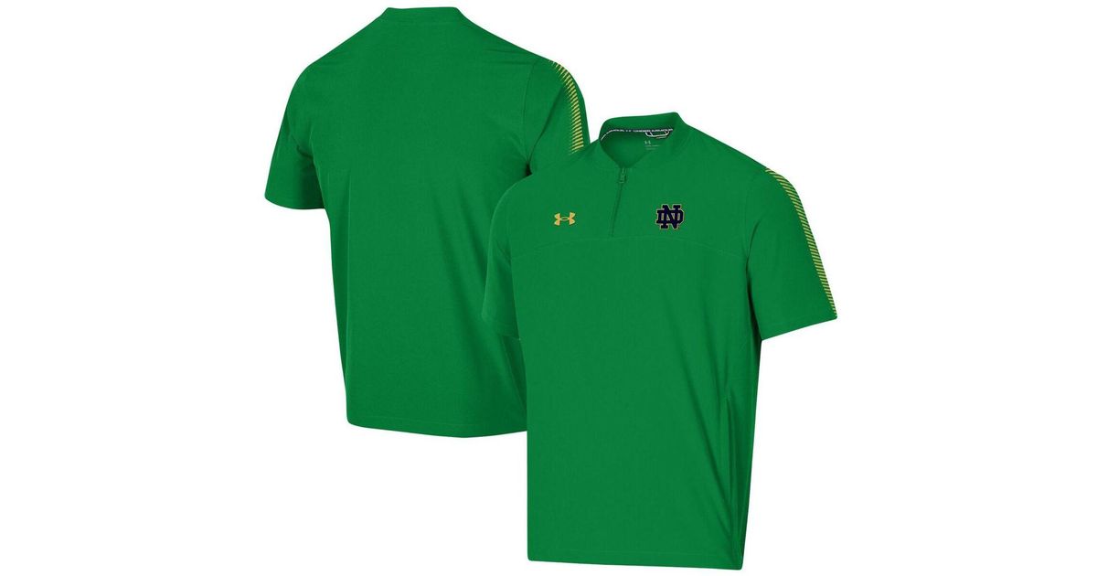 Under Armour Synthetic Green Notre Dame Fighting Irish 2021 Sideline