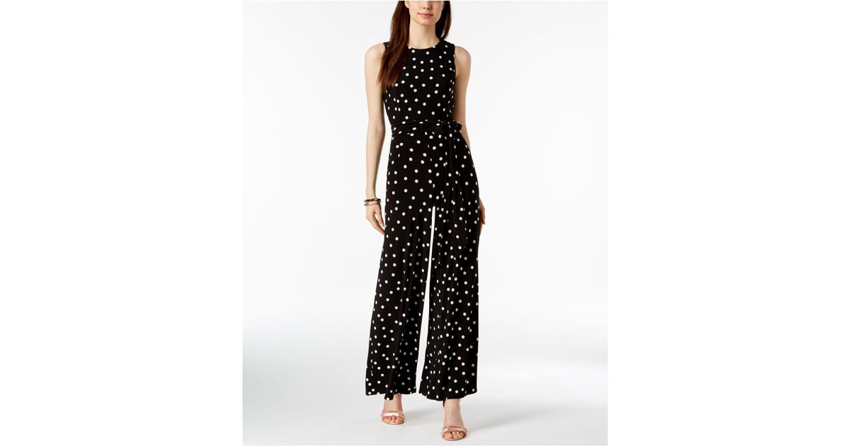 tommy hilfiger polka dot jumpsuit