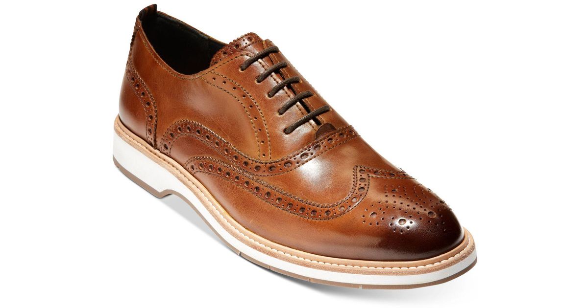 Cole Haan Leather Morris Wingtip Oxford 