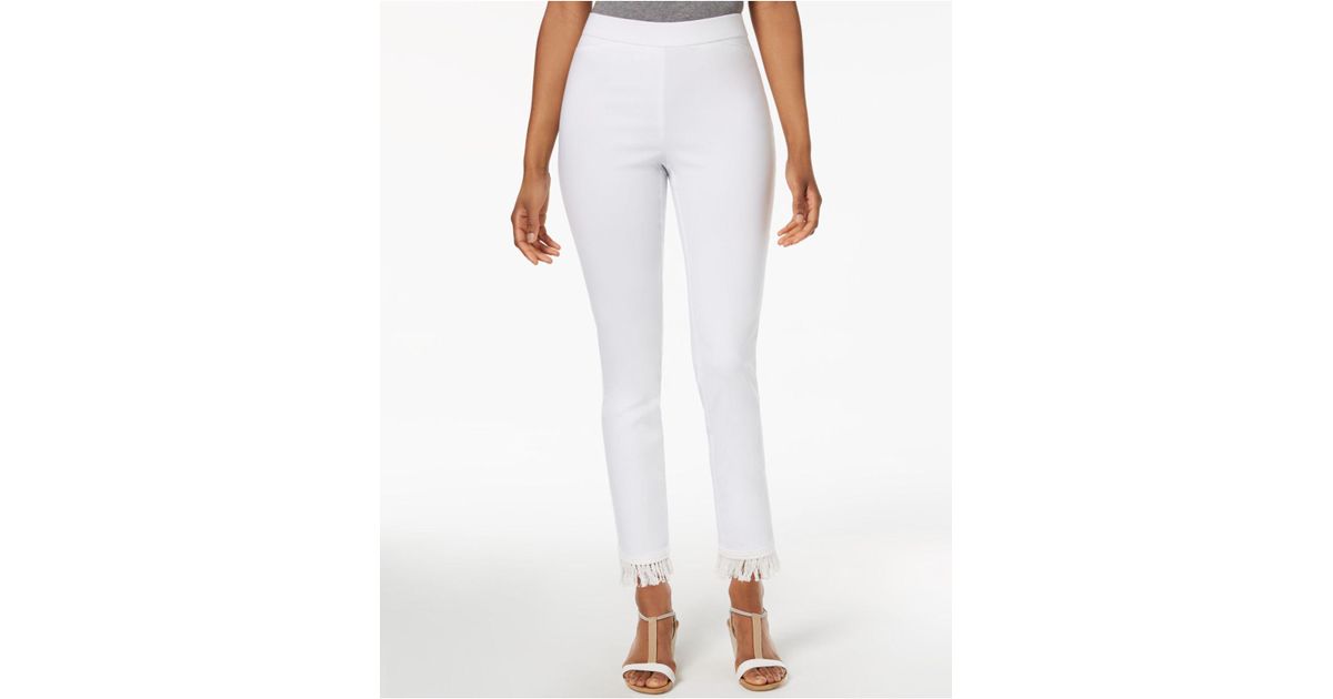 macy's pull on pants