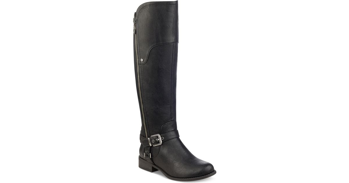 guess harson tall riding boots