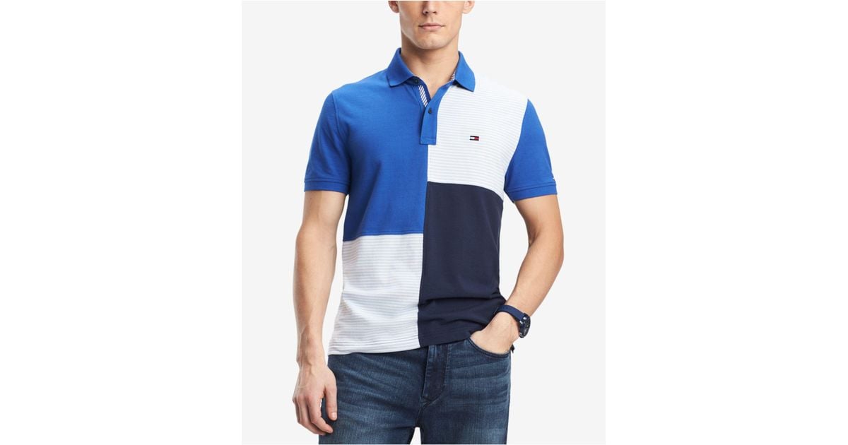 custom fit tommy hilfiger polo