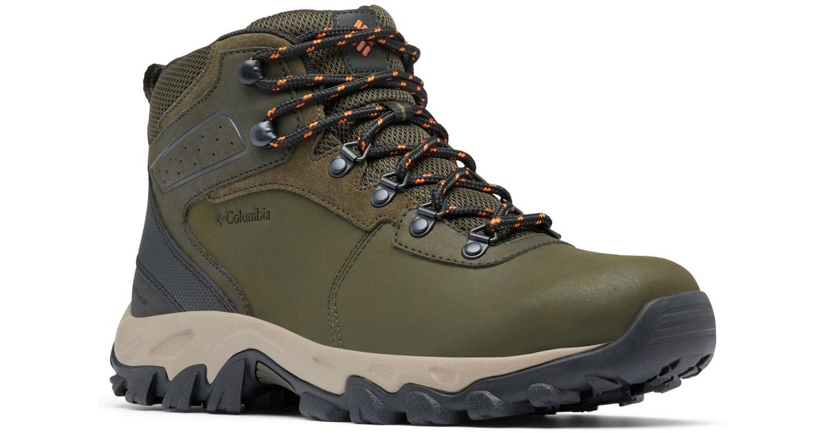Columbio Ridge Columbia Newton Ridge Plus Ii Waterproof Hiking Boots in Green for Men ...