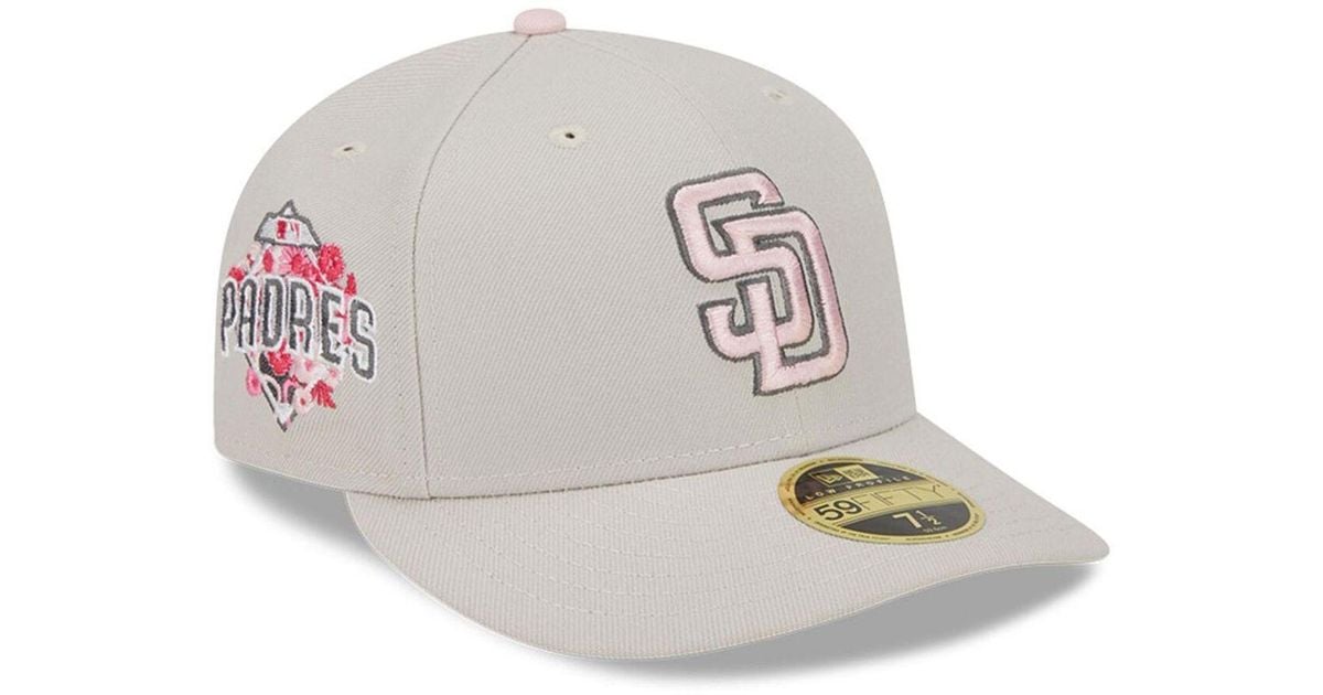 KTZ Khaki San Diego Padres 2023 Mother's Day Low Profile 59fifty Fitted
