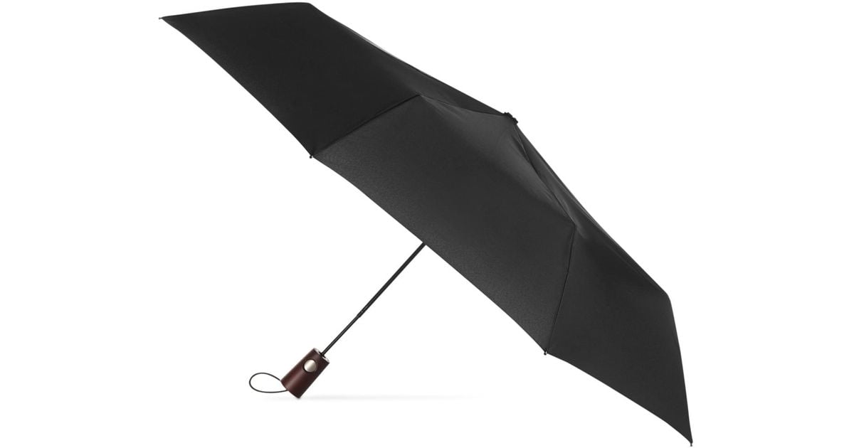 Totes Titan Wooden Handle Umbrella in Black for Men Lyst