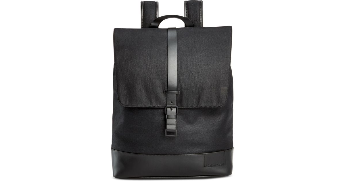 calvin klein backpack mens