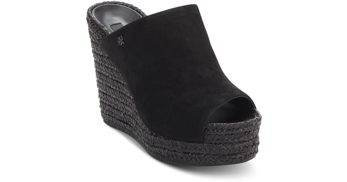 dkny eari wedge sandals