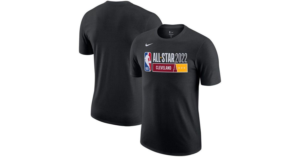 Nike Cotton Black 2022 Nba All-star Game Essential Logo T-shirt for Men ...