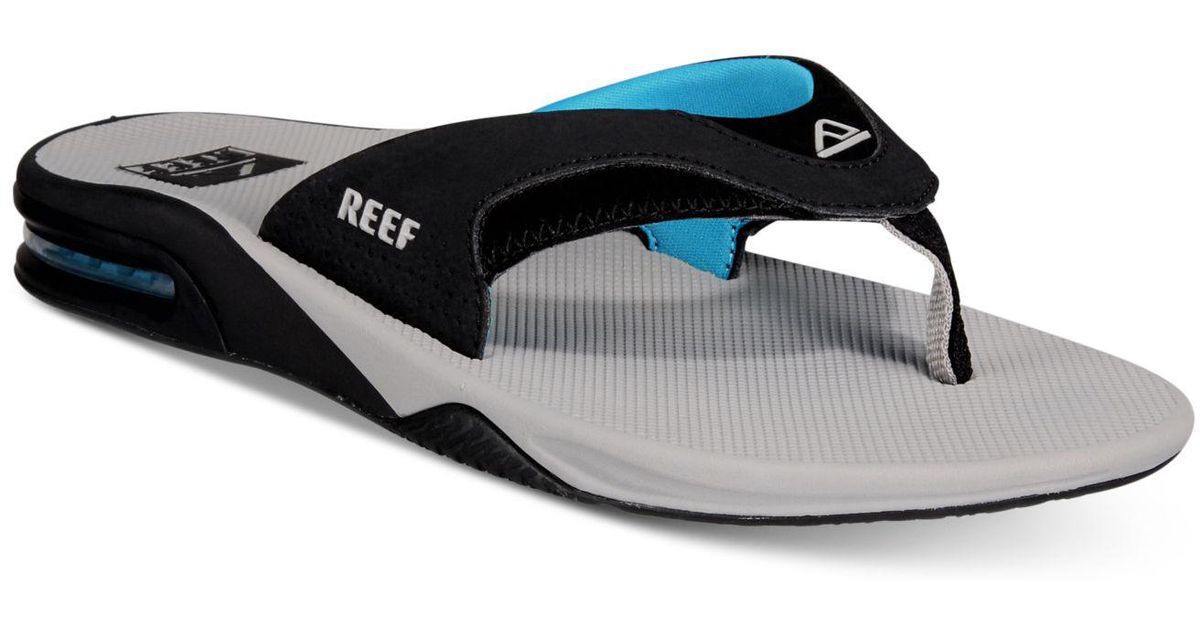 reef fanning grey light blue