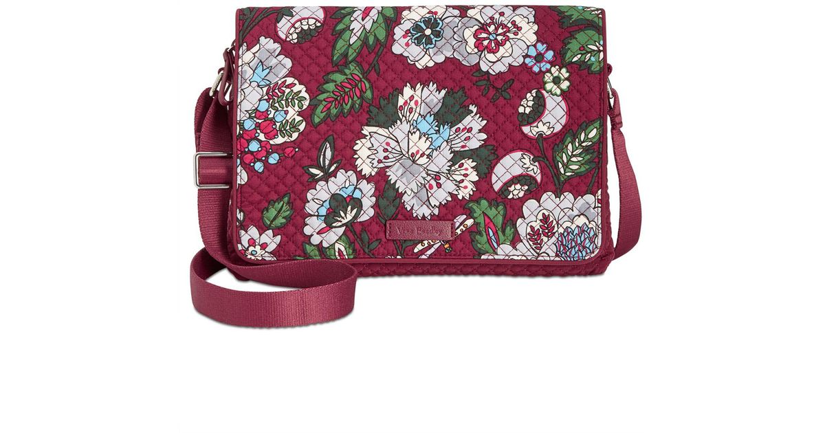 vera bradley iconic turnabout crossbody