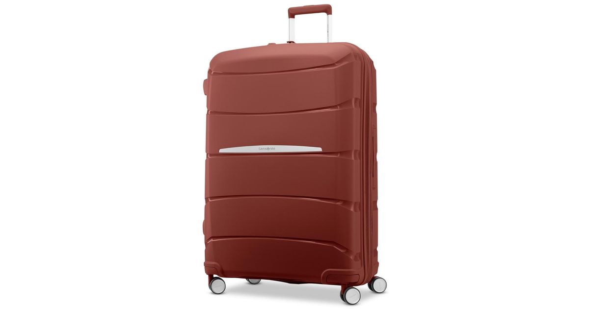 Samsonite Outline Pro 28" Hardside Expandable Spinner in Red Lyst