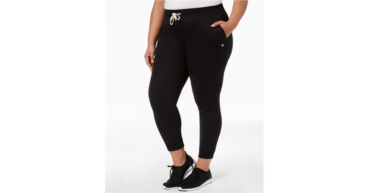 plus size champion joggers
