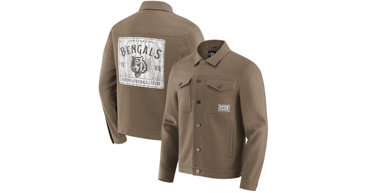 Denzel Rucker's Jacket R Fanatics Darius Rucker Collection By X Nfl Cincinnati Bengals Trucker ...