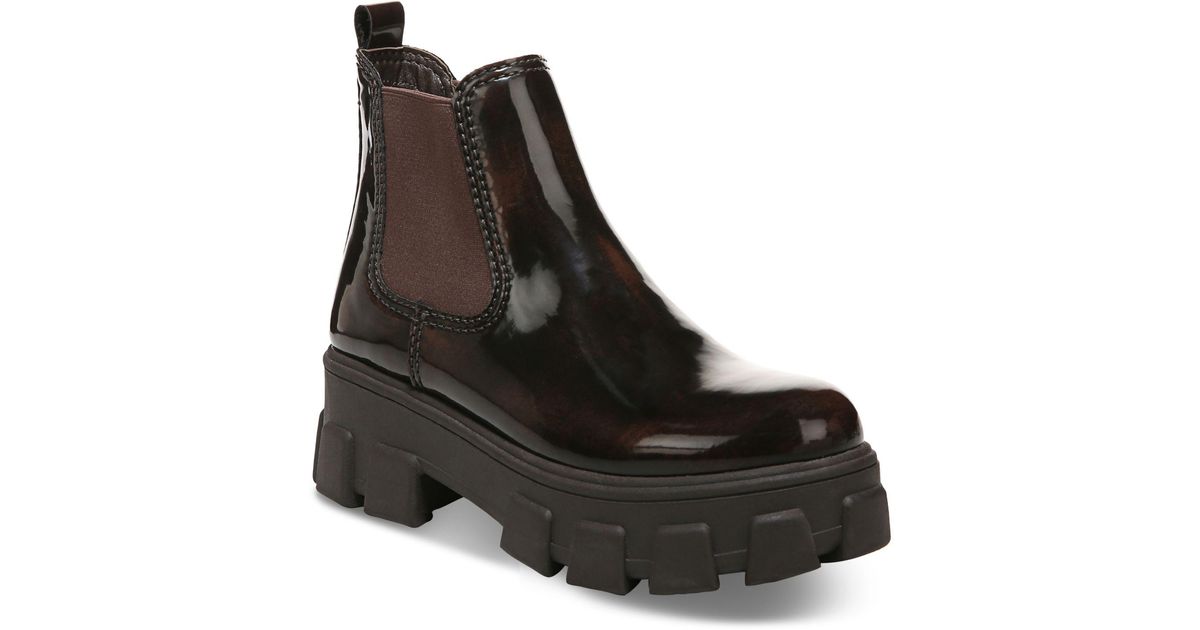 darielle lug sole chelsea booties