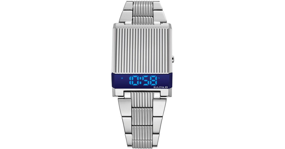 bulova digital led computron