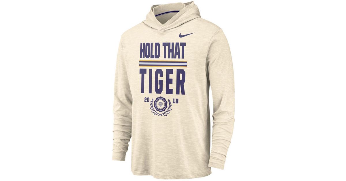 lsu hoodie nike