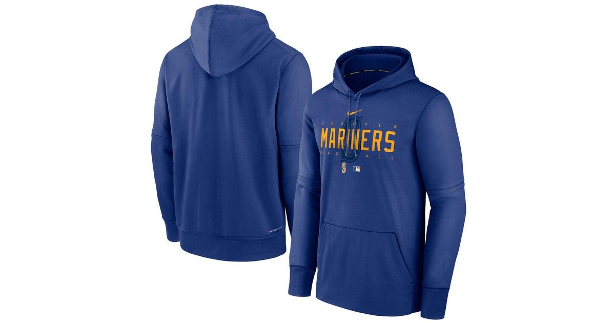 Nike Royal Seattle Mariners Authentic Collection Pregame Performance ...