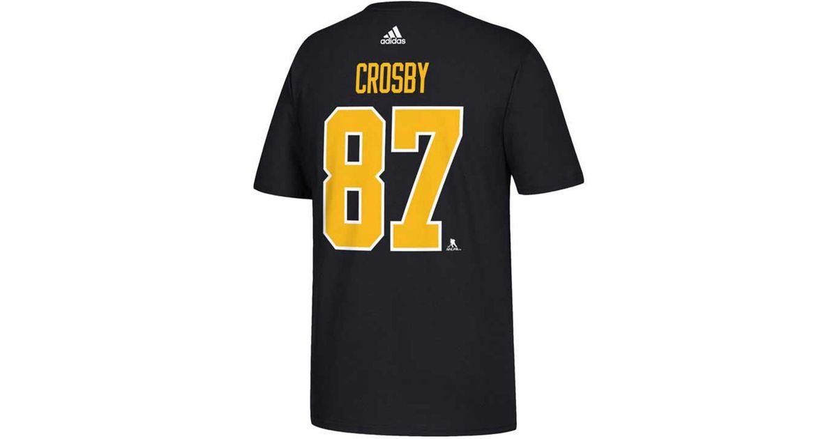 men's pittsburgh penguins sidney crosby adidas black authentic player jersey