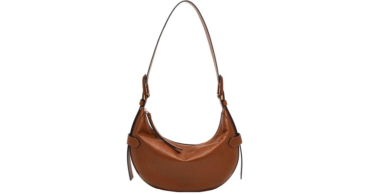 Fossil Harwell Hobo Bag in Brown Lyst