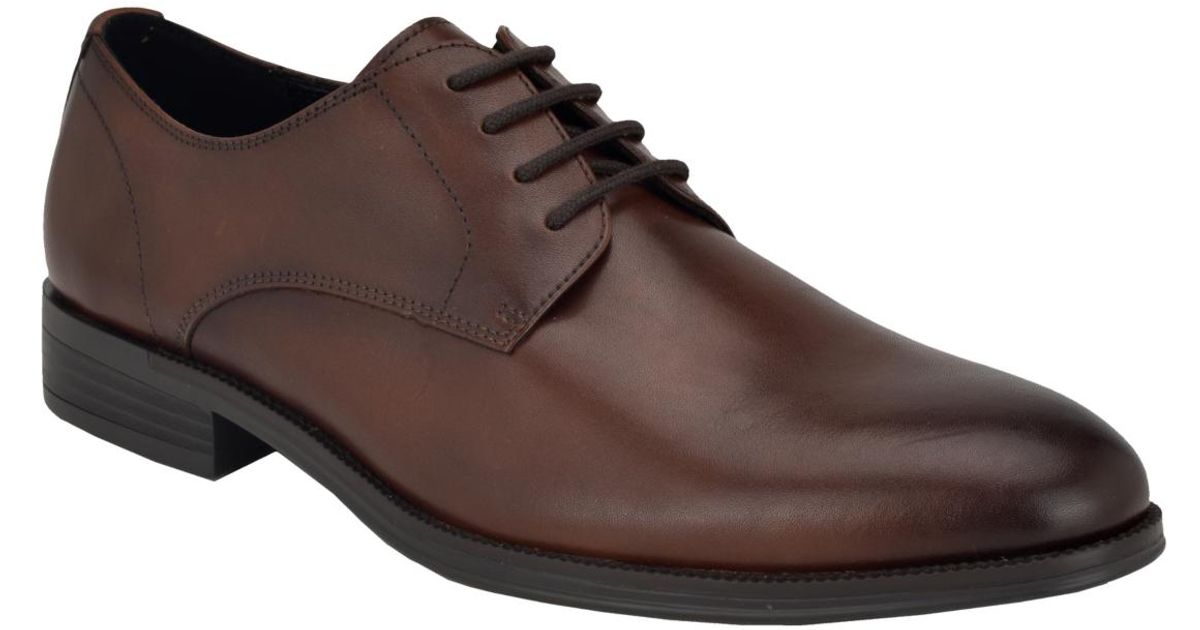 calvin-klein-Cognac-Leather- 
