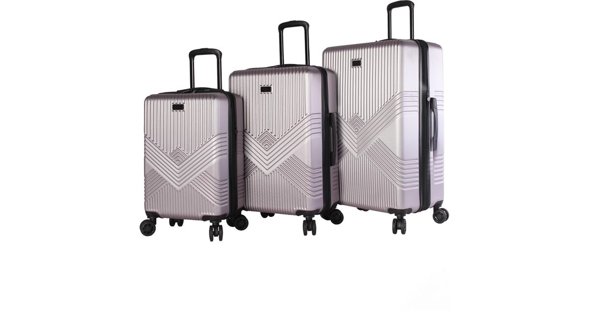 Nicole Miller Sam 3 Piece Luggage Set