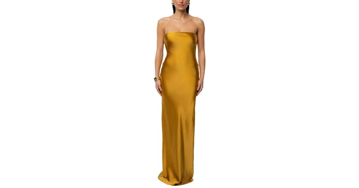 reiss positano dress gold Gold Midnight Sparkle Maxi Dress main image 0