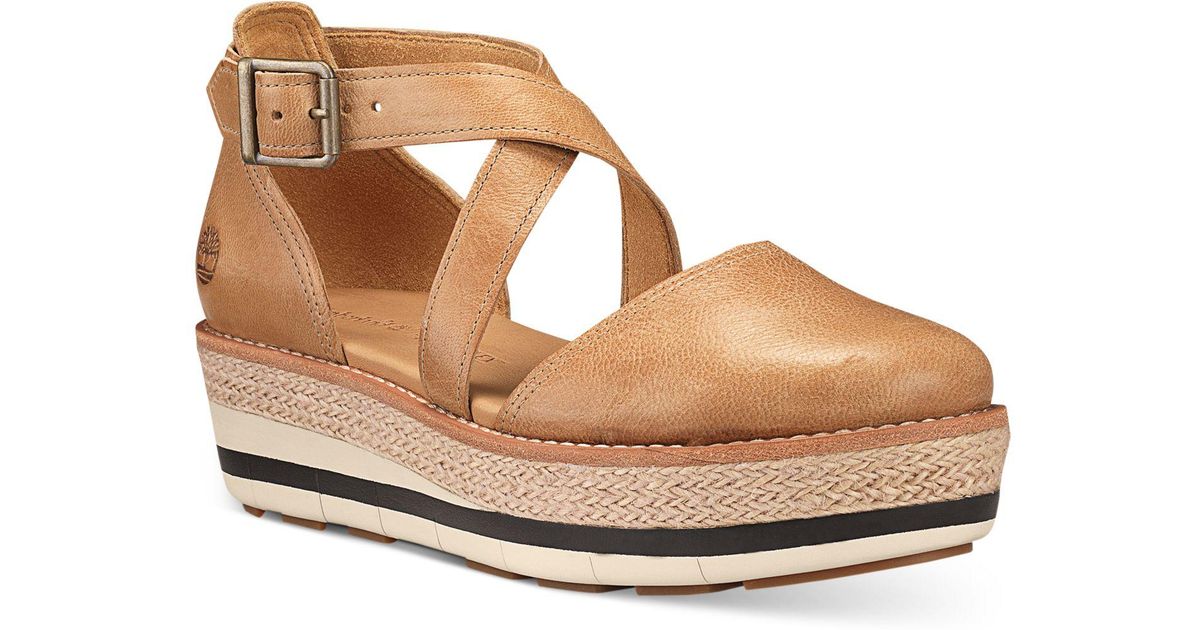timberland platform sandals