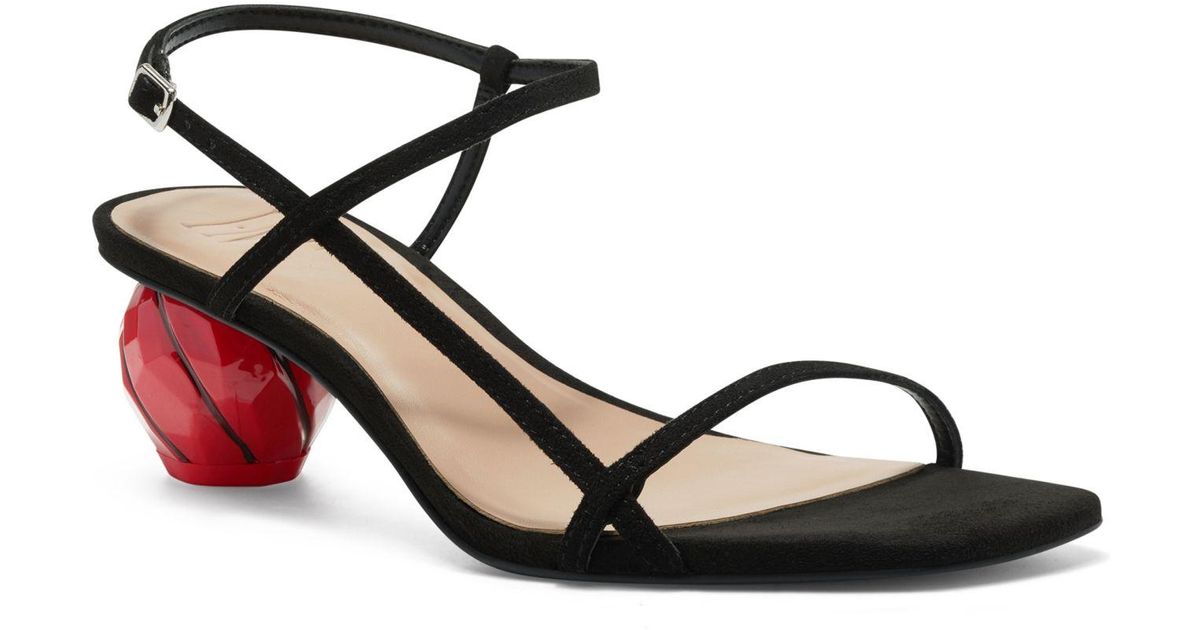 INC International Concepts Calise Embellished Strappy Sandals, Created For Macy's in Black | Lyst