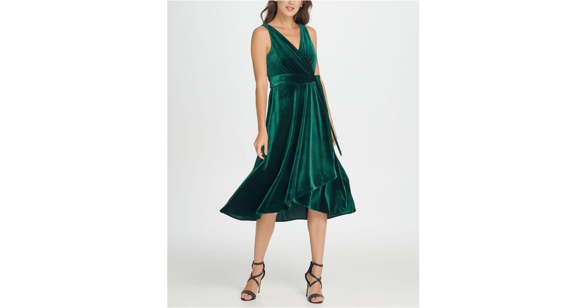 dkny velvet dress