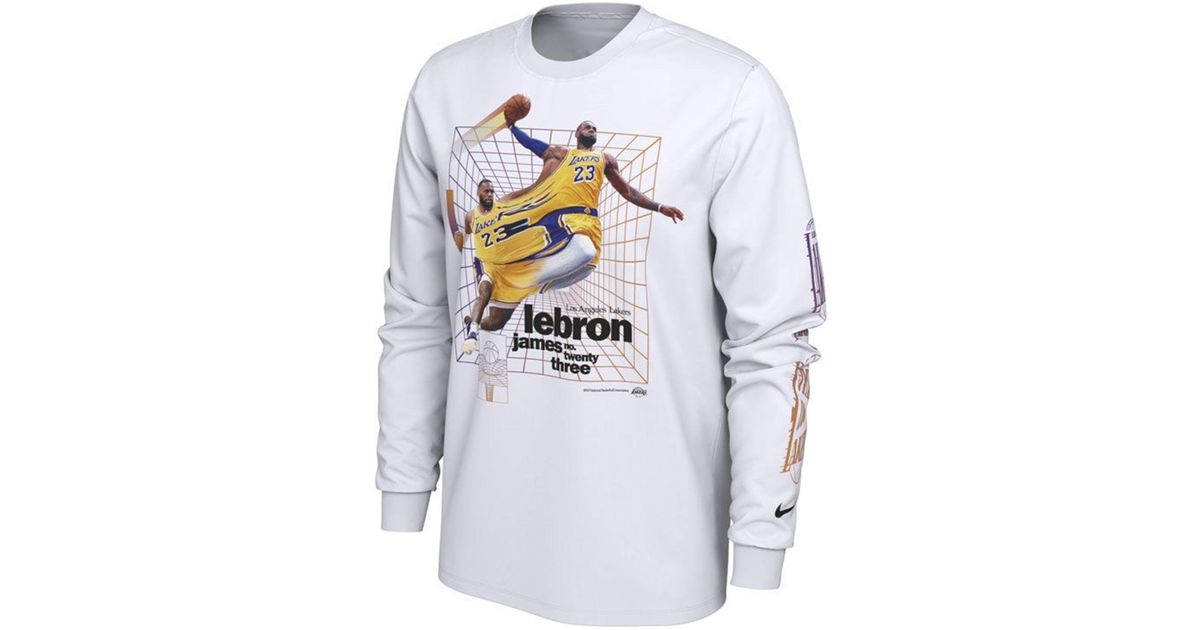 lakers long sleeve jersey