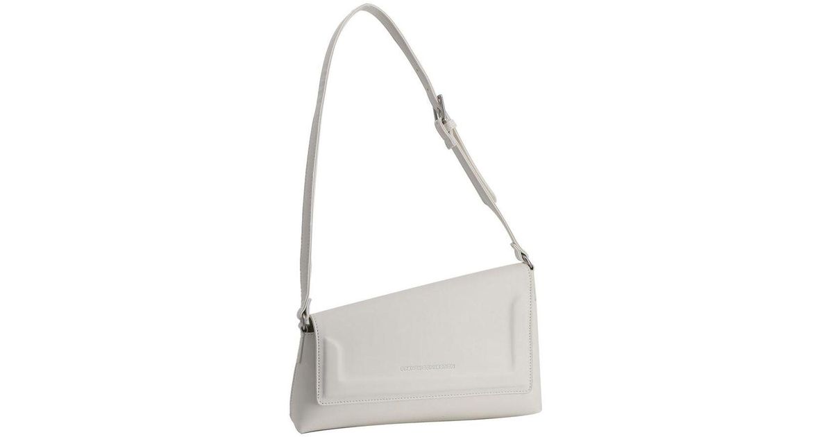French Connection Layla Angled Shoulder Bag in White Lyst