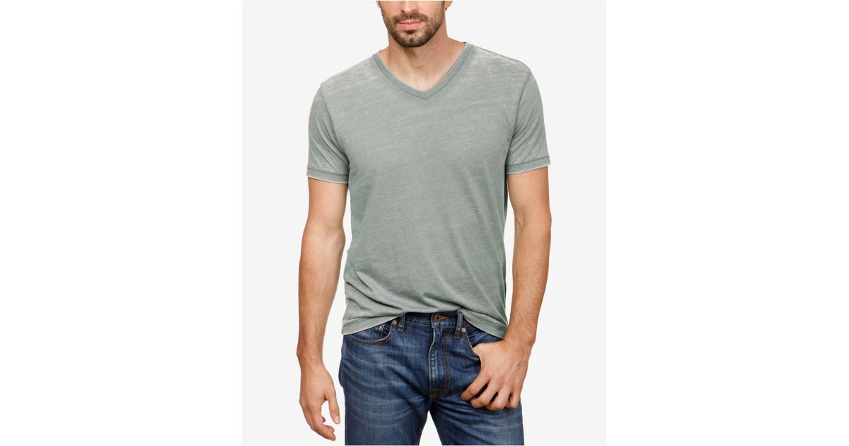 Venice Burnout V-neck Tee 