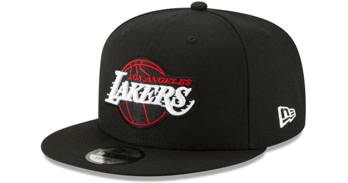 red lakers hat