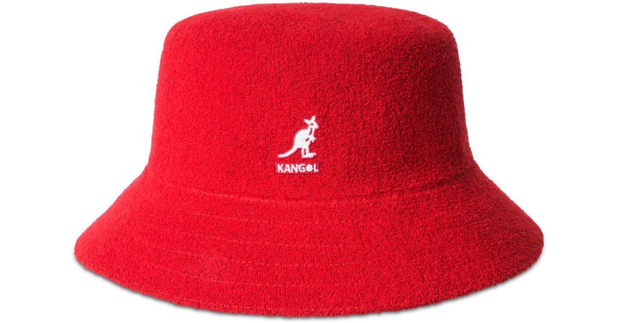 bucket hat with kangaroo